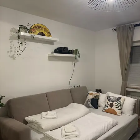 Spacious 65sqm Private Flat, New And Fully Equipped Kitchen With Dining Room, Direct Bus To Messe Appartement