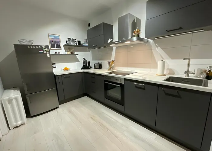 Spacious 65sqm Private Flat, New And Fully Equipped Kitchen With Dining Room, Direct Bus To Messe *